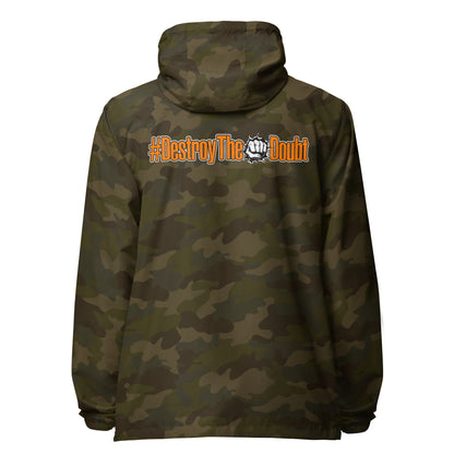 Destroy The Doubt lightweight zip up windbreaker