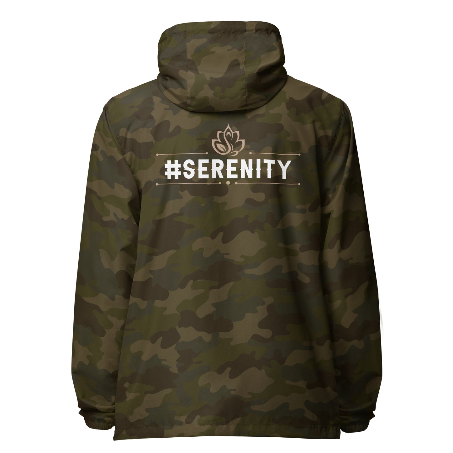 Serenity lightweight zip up windbreaker