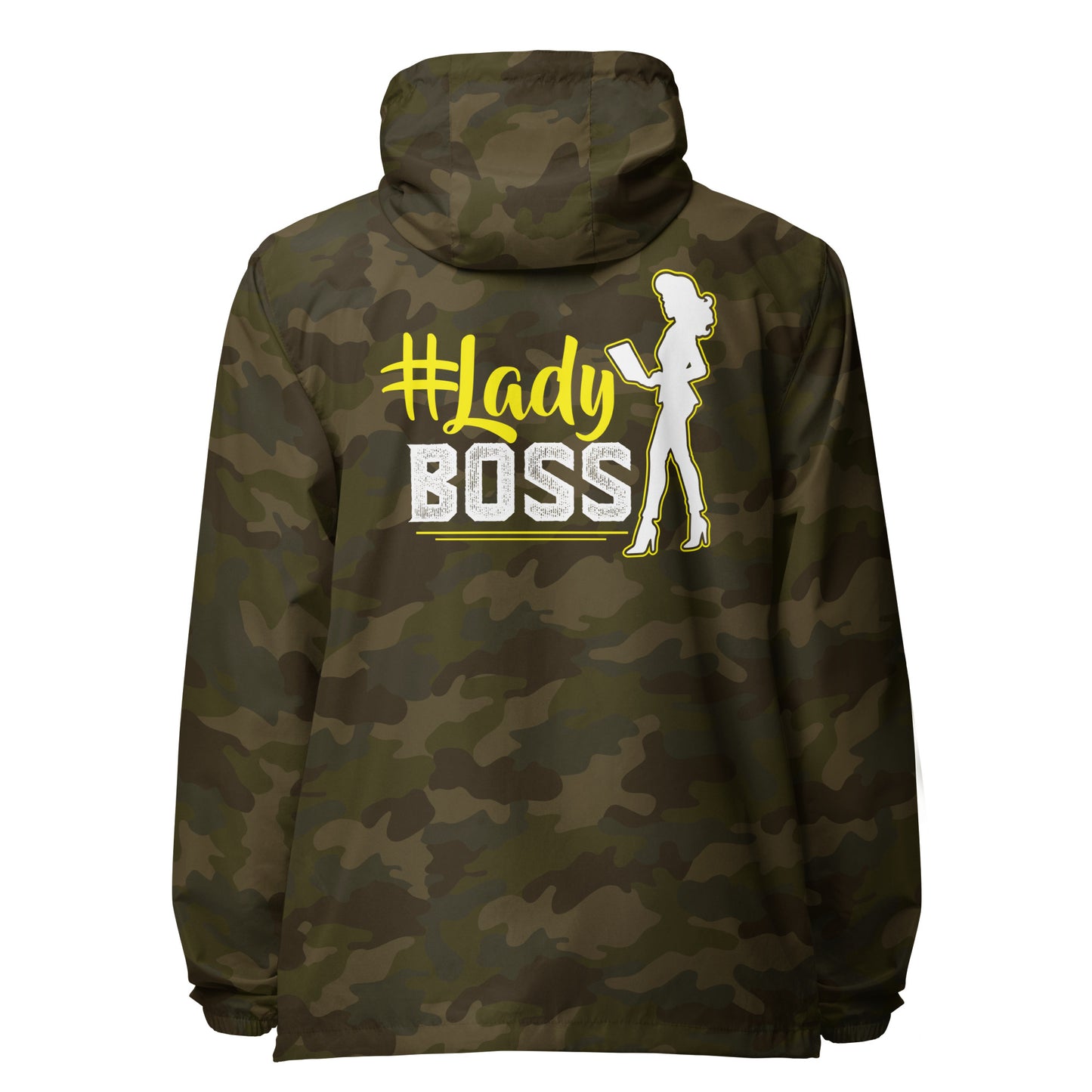Lady Boss zip up windbreaker