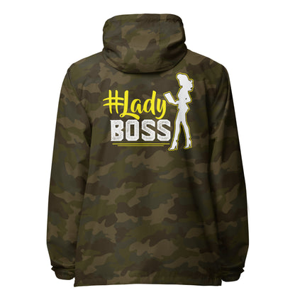 Lady Boss zip up windbreaker