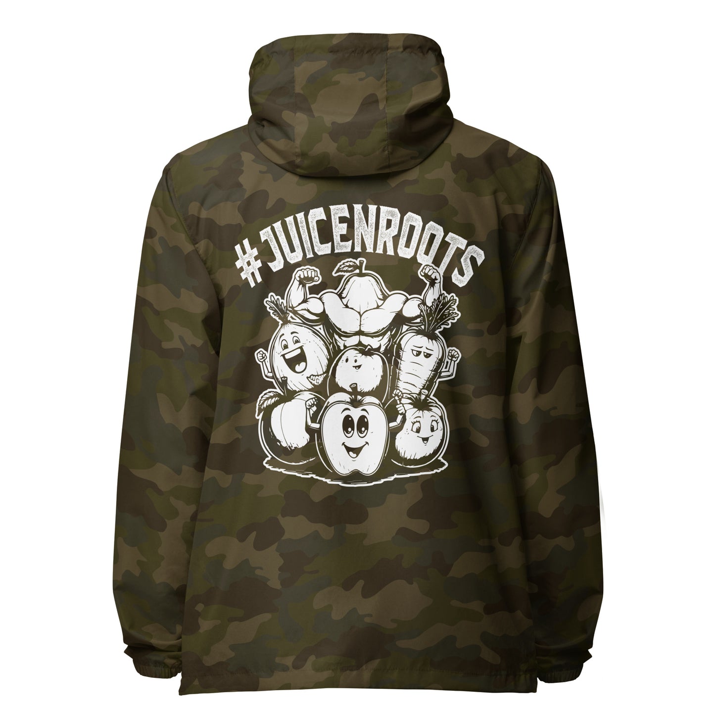 Juicen Roots lightweight zip up windbreaker
