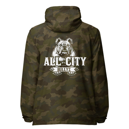 All City Bullzy lightweight zip up windbreaker