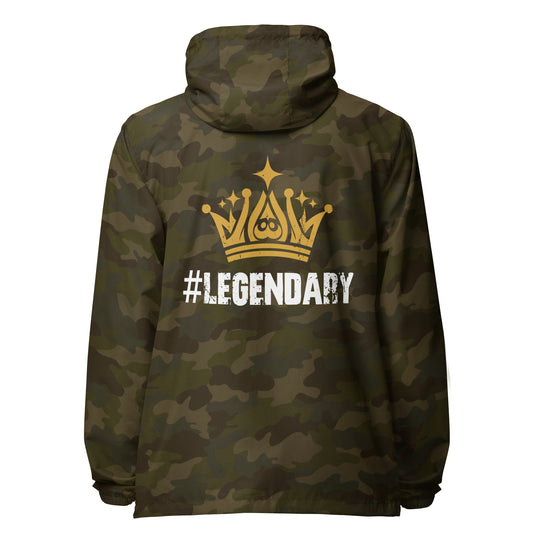 Legendary lightweight zip up windbreaker