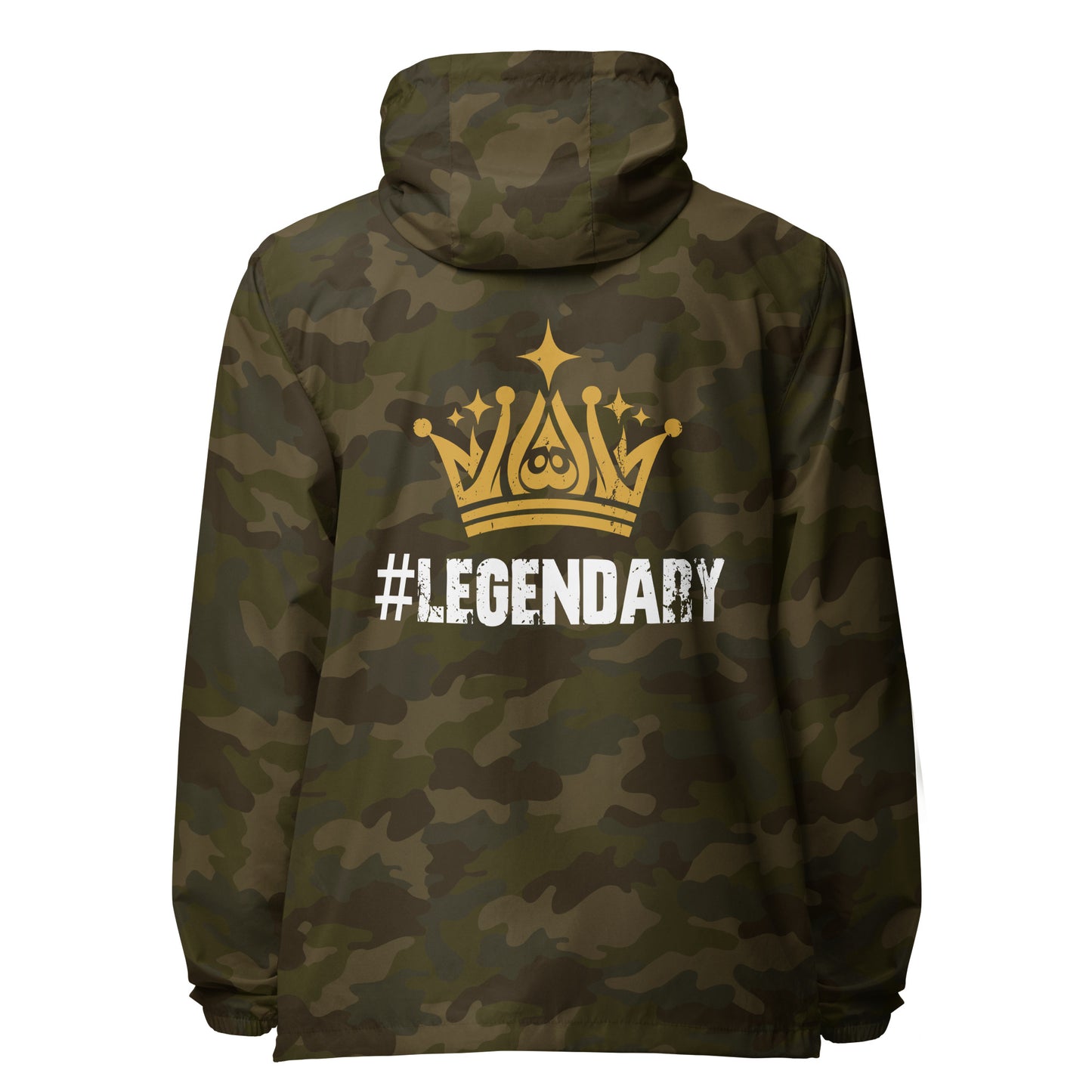 Legendary lightweight zip up windbreaker