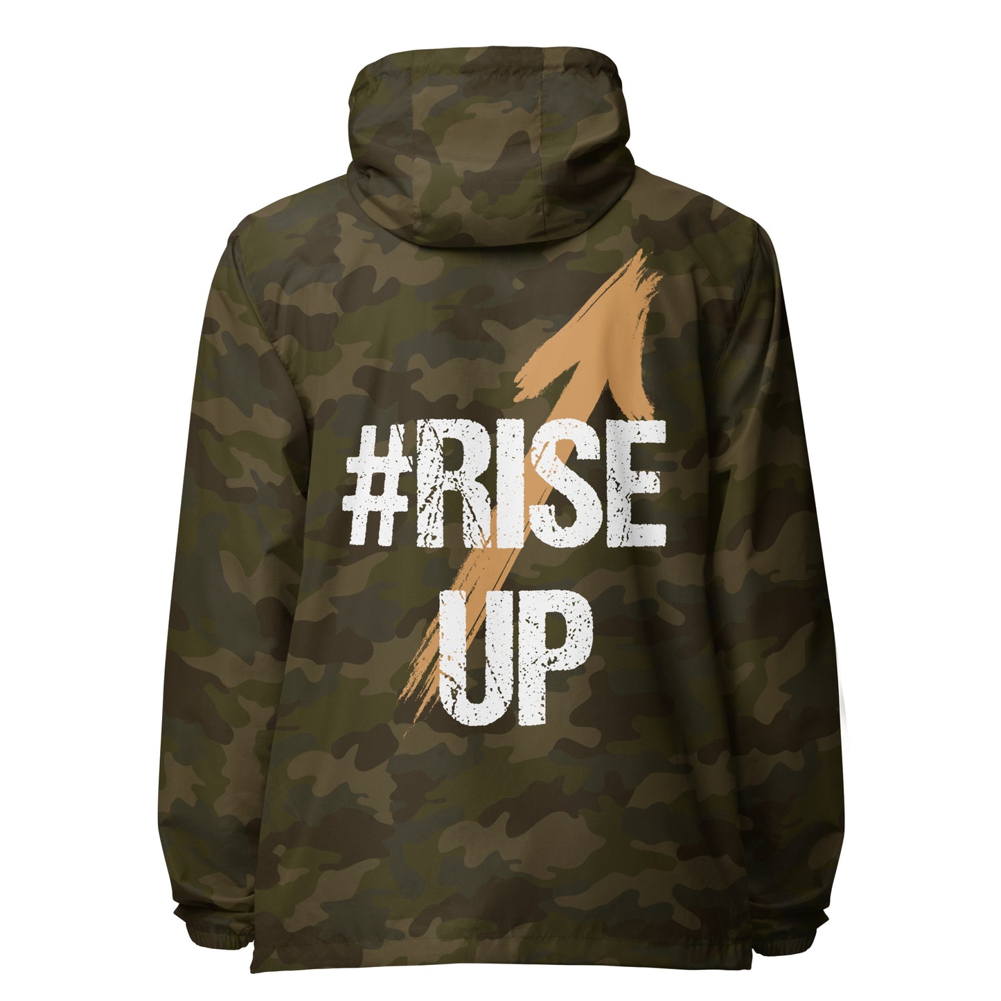 Rise Up lightweight zip up windbreaker