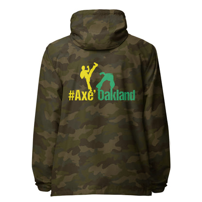Axe Oakland lightweight zip up windbreaker