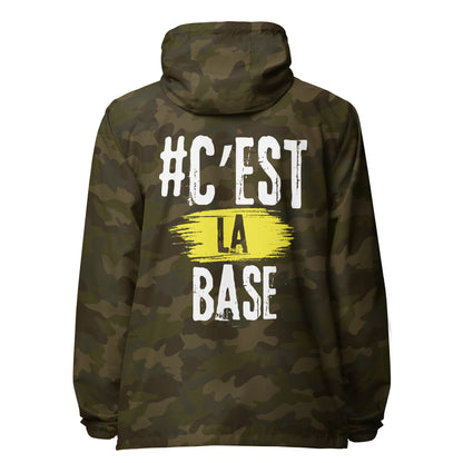 Cest La Base lightweight zip up windbreaker