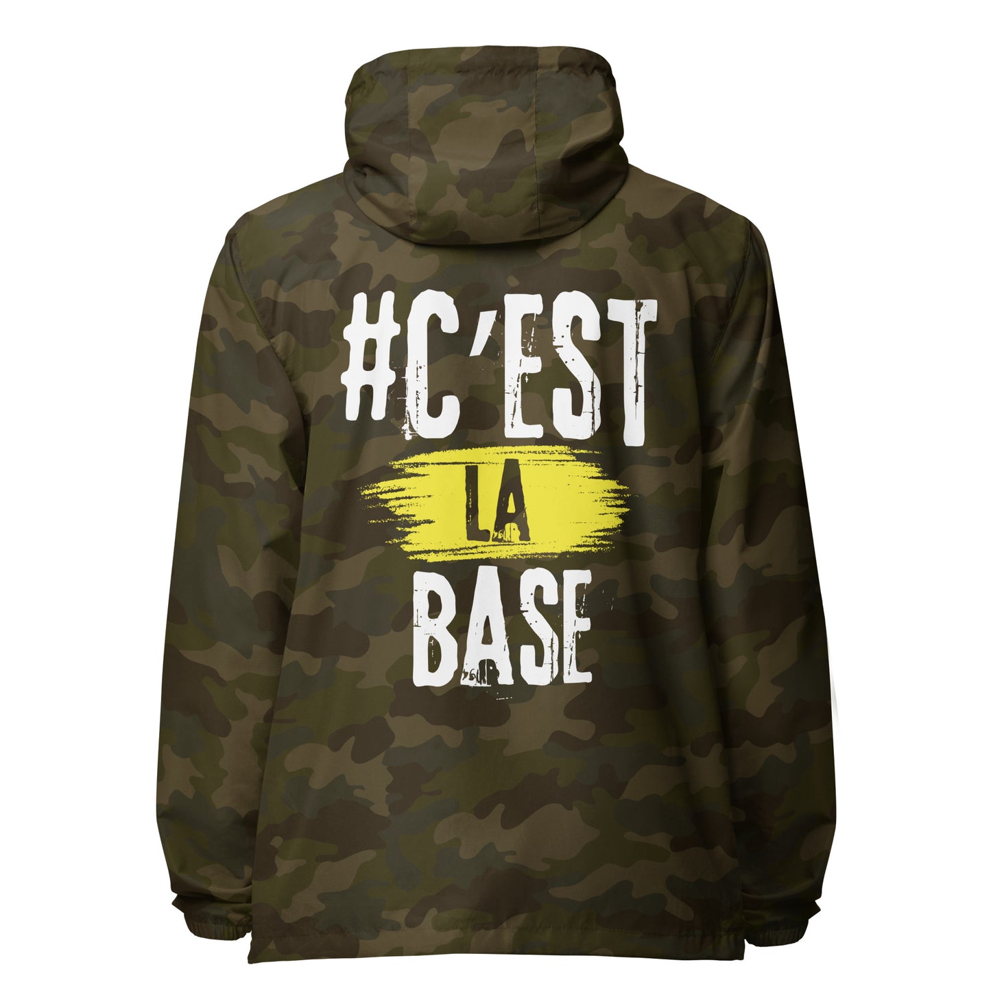 Cest La Base lightweight zip up windbreaker