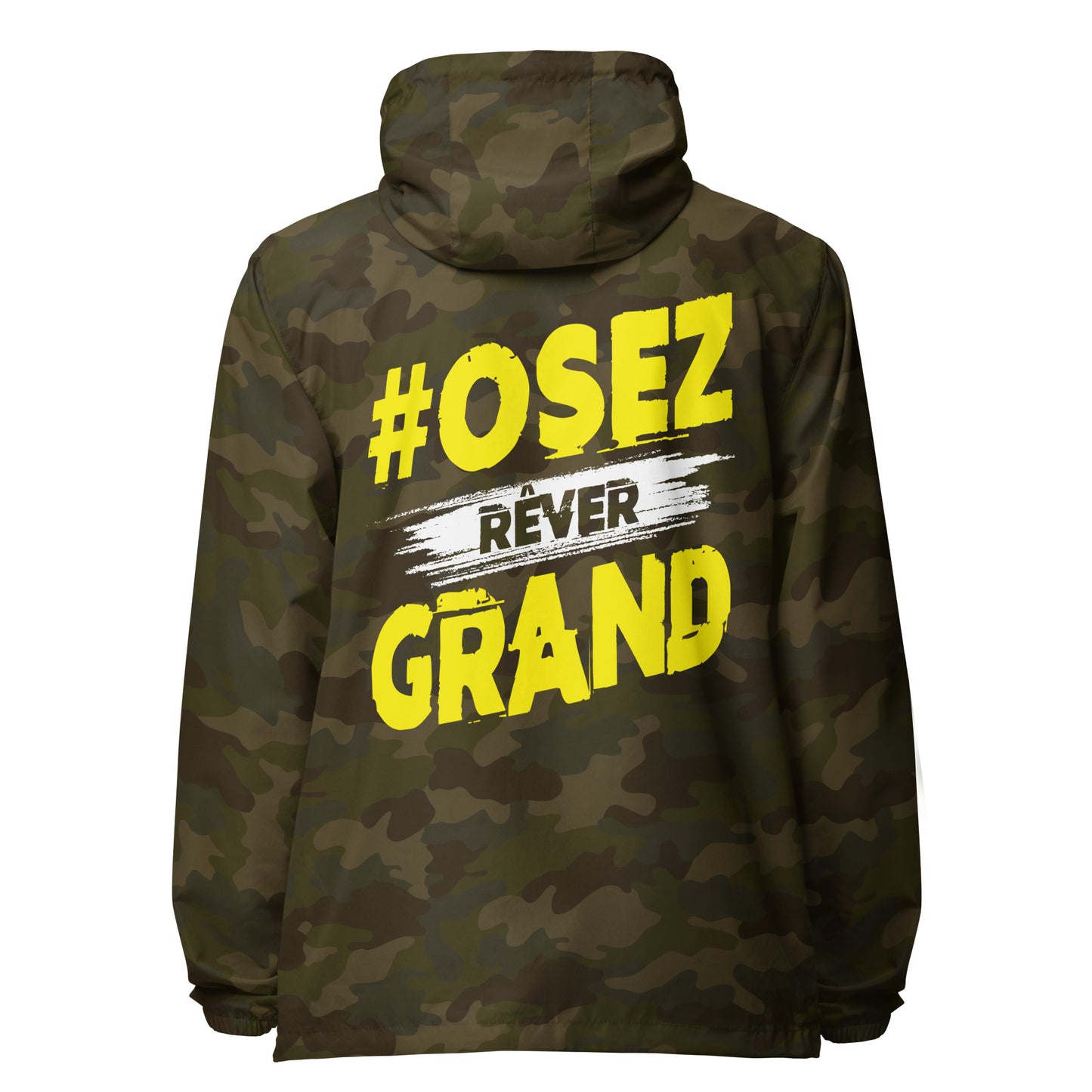 Osez Rever Grand lightweight zip up windbreaker