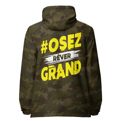 Osez Rever Grand lightweight zip up windbreaker