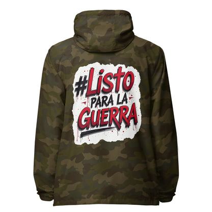 Listo Guerra lightweight zip up windbreaker