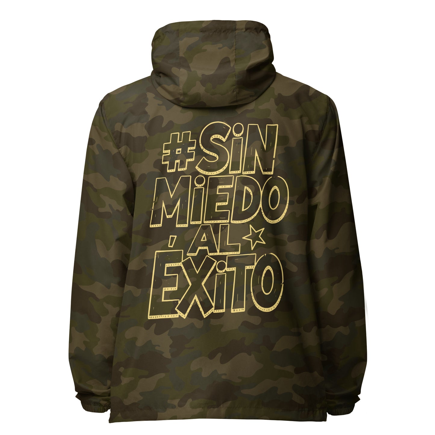 Sin Miedo Al Exito lightweight zip up windbreaker