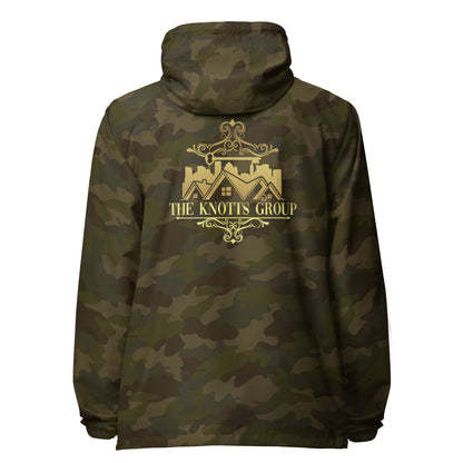 Knotts Group Signature lightweight zip up windbreaker