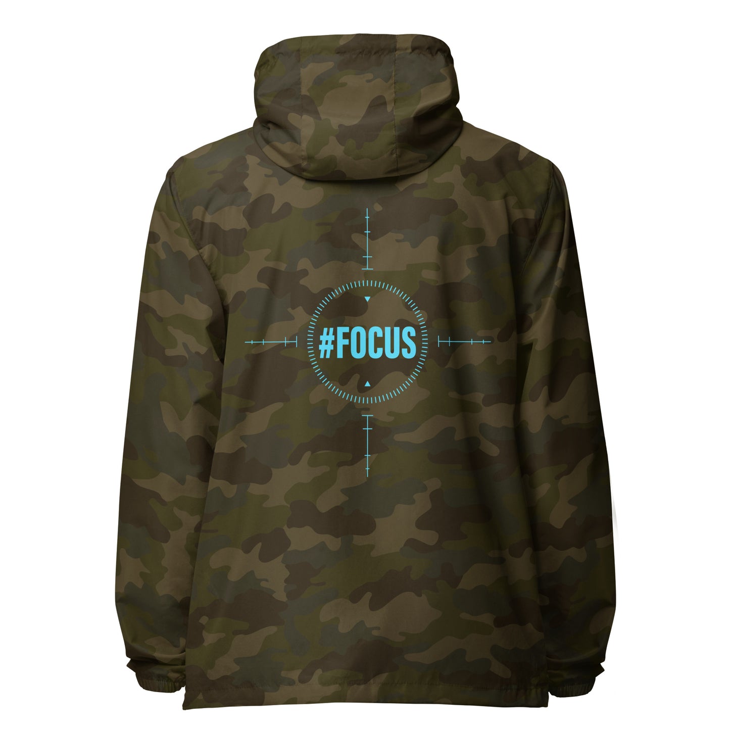 Focus lightweight zip up windbreaker