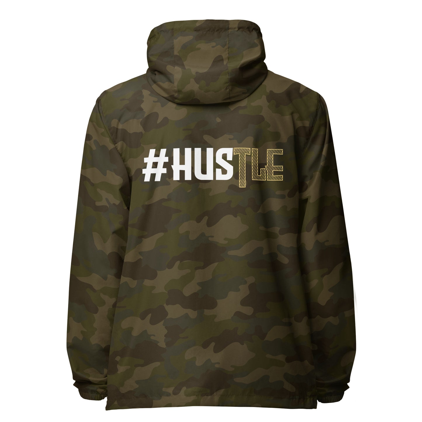 Hustle lightweight zip up windbreaker