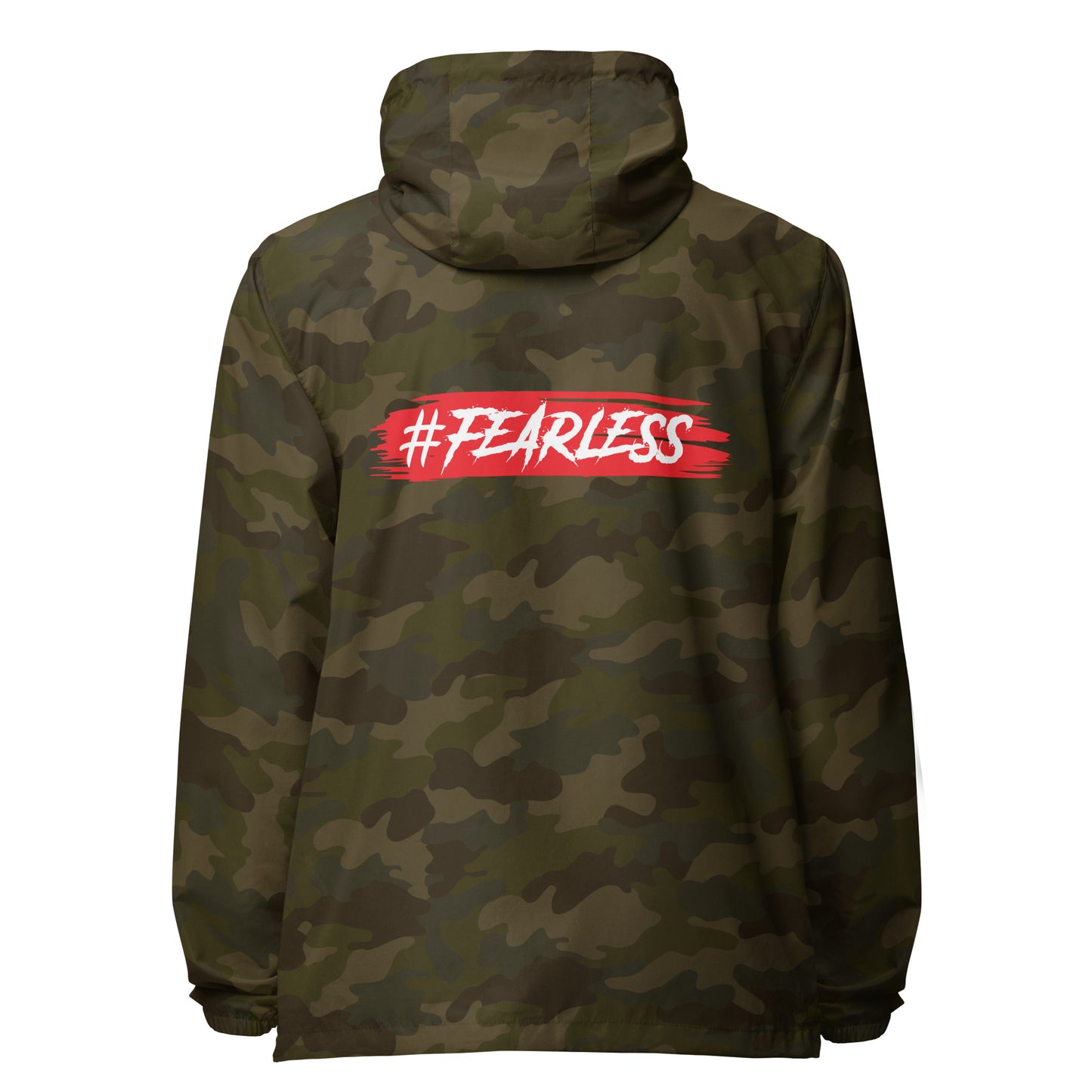 Fearless lightweight zip up windbreaker
