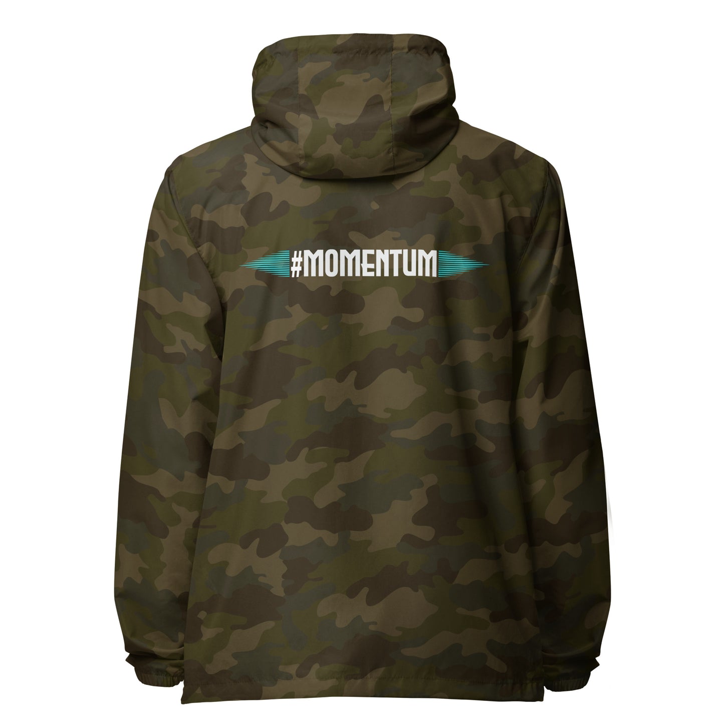 Momentum lightweight zip up windbreaker