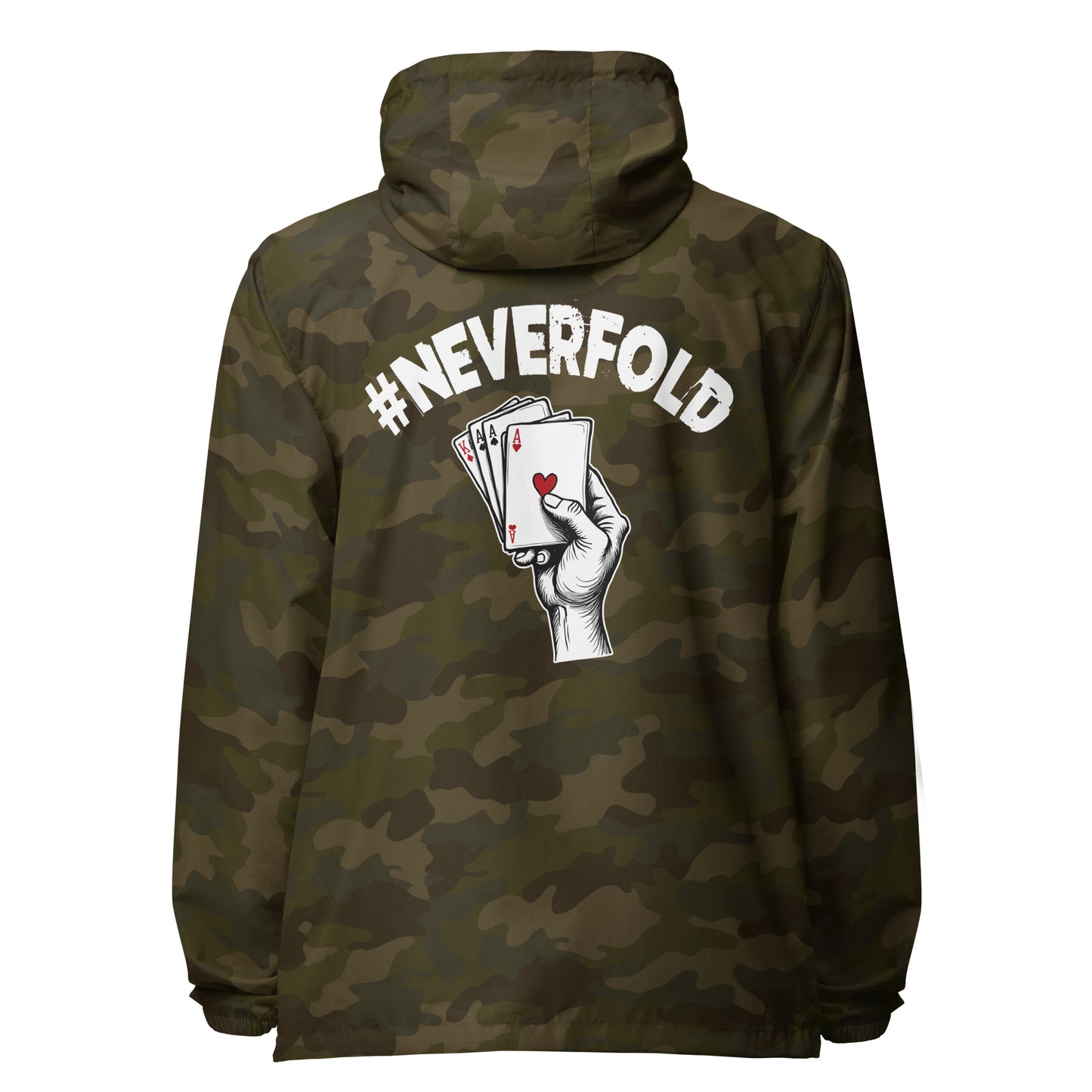 Neverfold lightweight zip up windbreaker