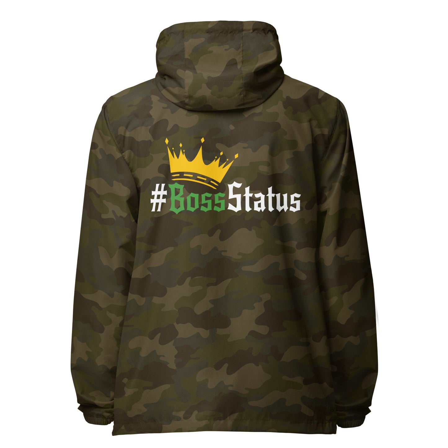 Boss Status lightweight zip up windbreaker