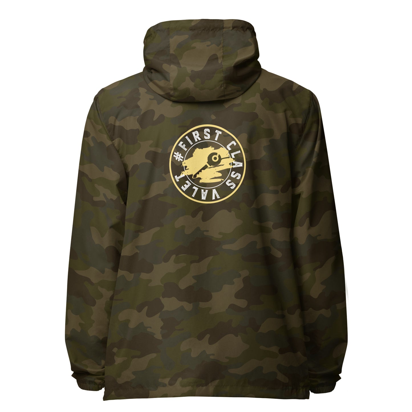 First Class Valet lightweight zip up windbreaker