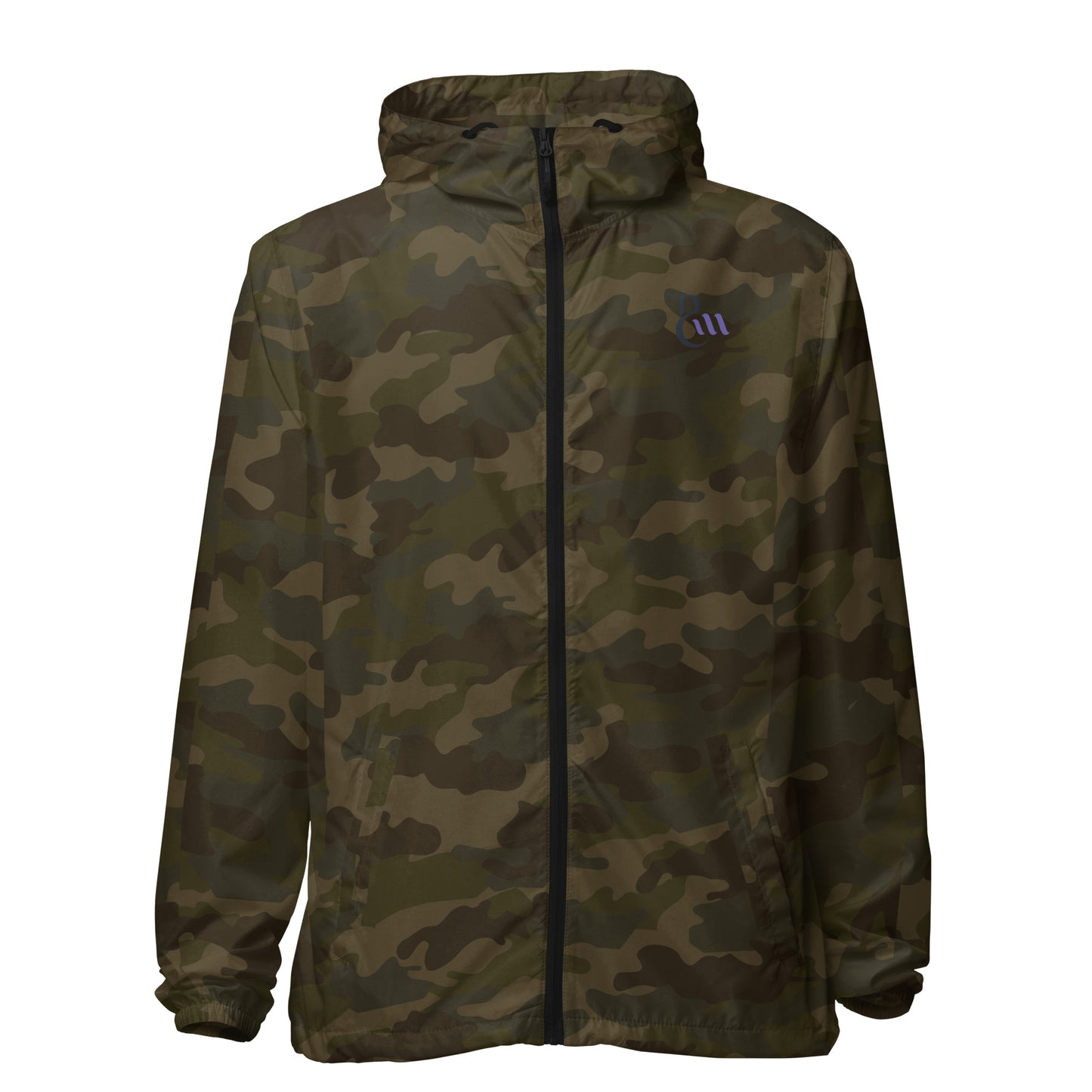 Beam lightweight zip up windbreaker