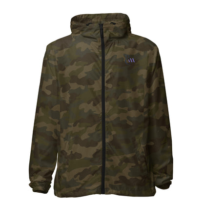 Nofcksgiven lightweight zip up windbreaker