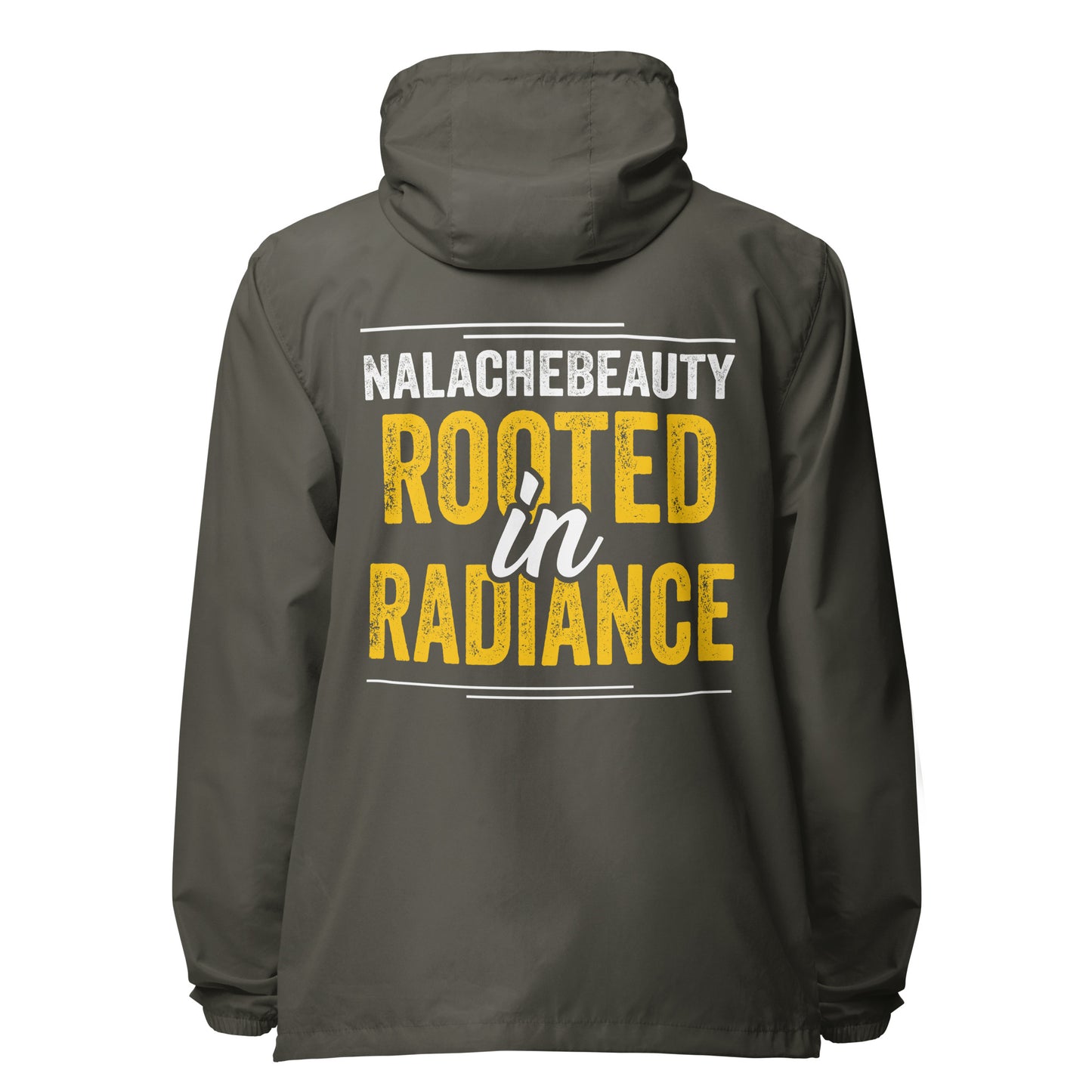 Nalache Beauty Signature lightweight zip up windbreaker