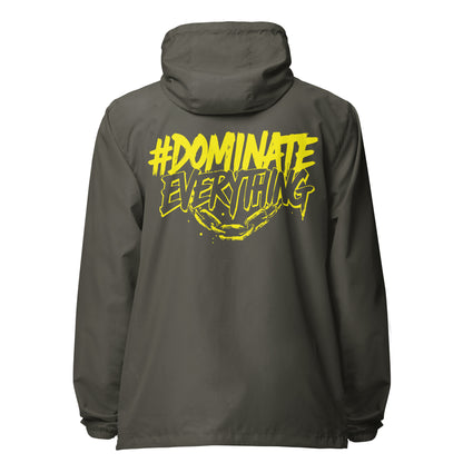 Dominate Everything lightweight zip up windbreaker