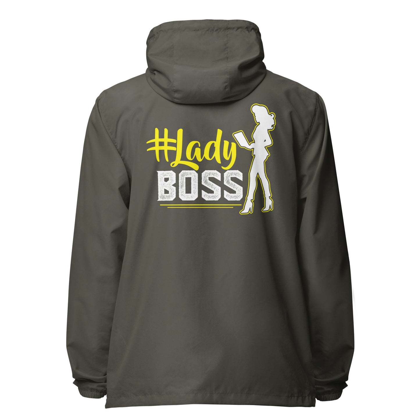 Lady Boss zip up windbreaker