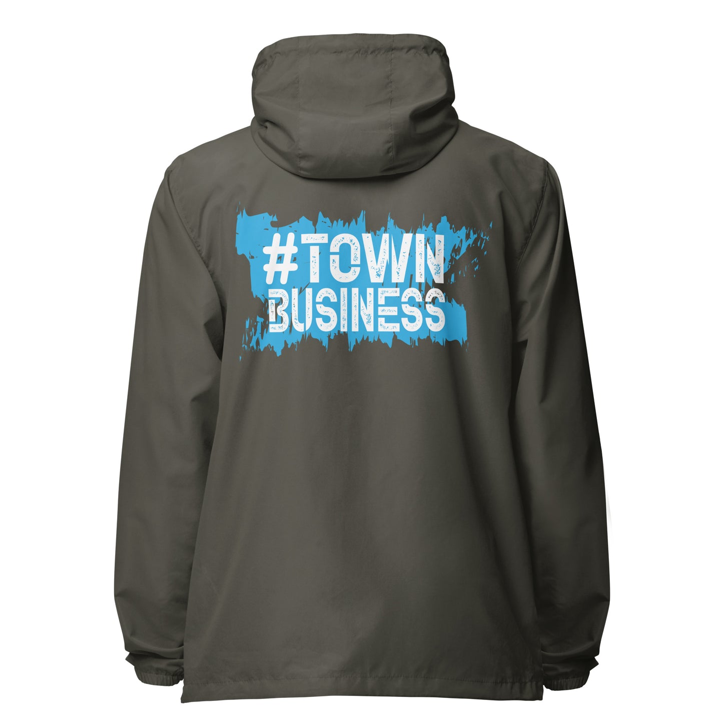 Town Business lightweight zip up windbreaker