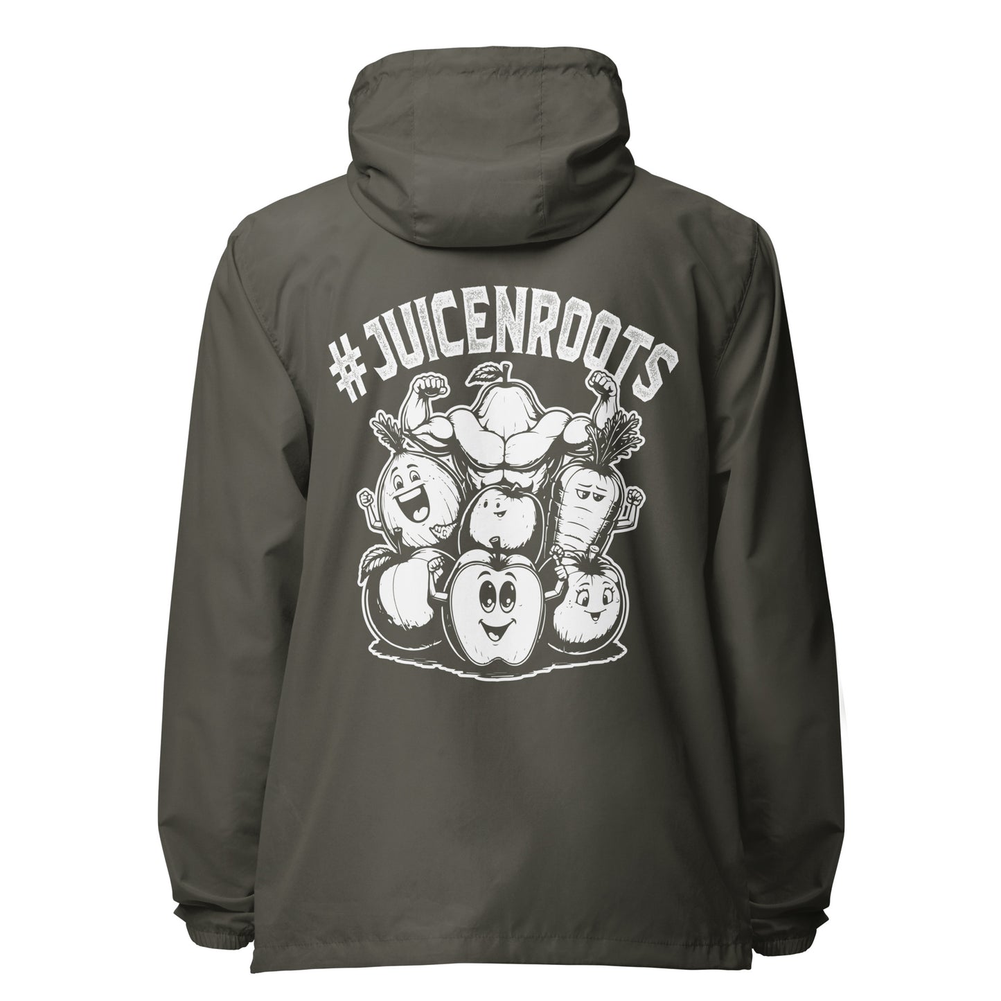 Juicen Roots lightweight zip up windbreaker