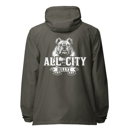 All City Bullzy lightweight zip up windbreaker