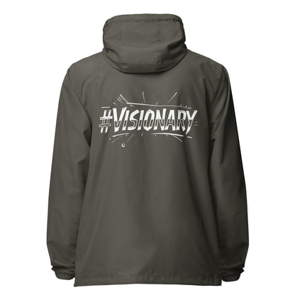 Visionary lightweight zip up windbreaker