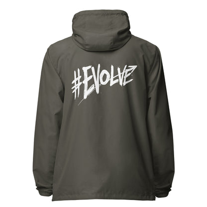 Evolve lightweight zip up windbreaker