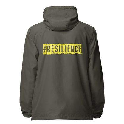 Resilience lightweight zip up windbreaker