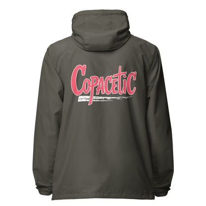 Copacetic lightweight zip up windbreaker