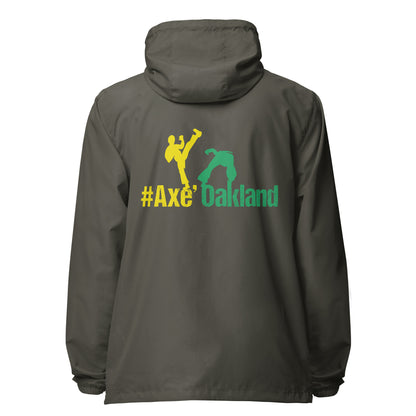 Axe Oakland lightweight zip up windbreaker