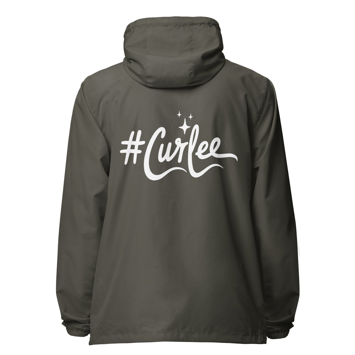 Curlee lightweight zip up windbreaker