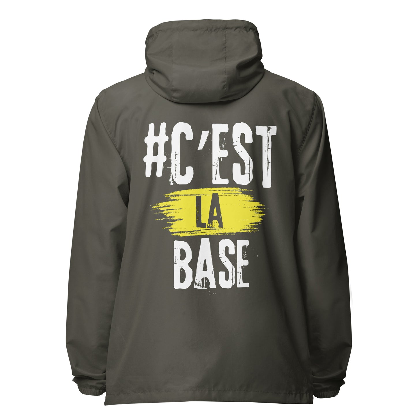 Cest La Base lightweight zip up windbreaker