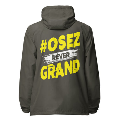 Osez Rever Grand lightweight zip up windbreaker