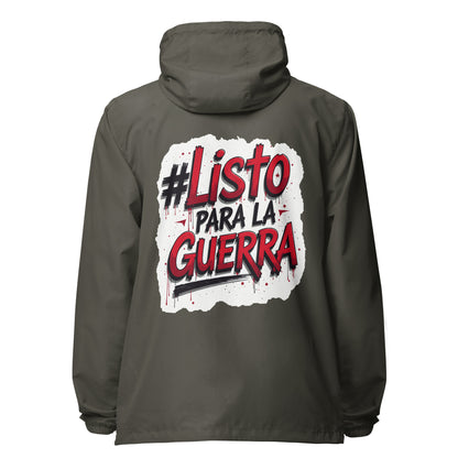 Listo Guerra lightweight zip up windbreaker