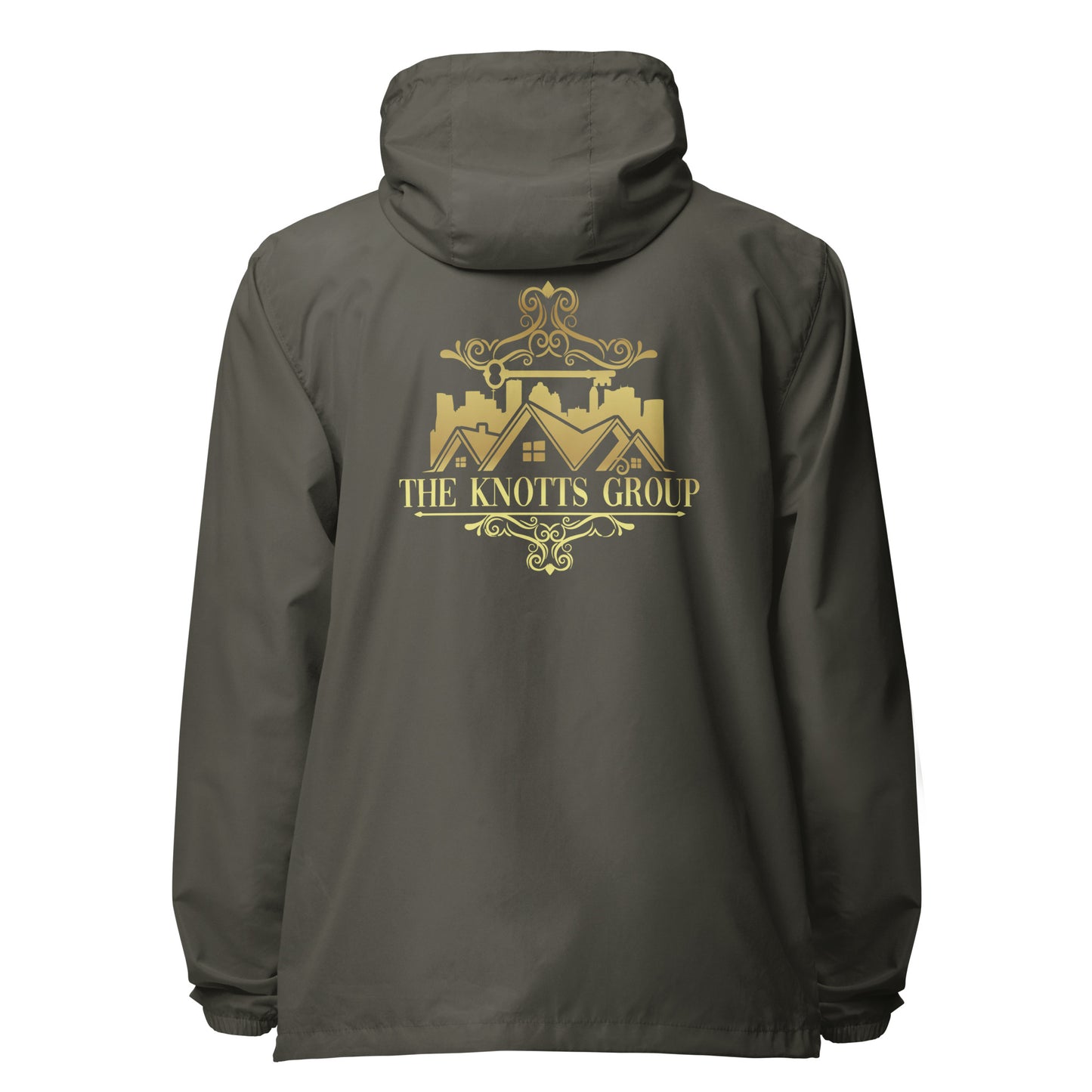 Knotts Group Signature lightweight zip up windbreaker
