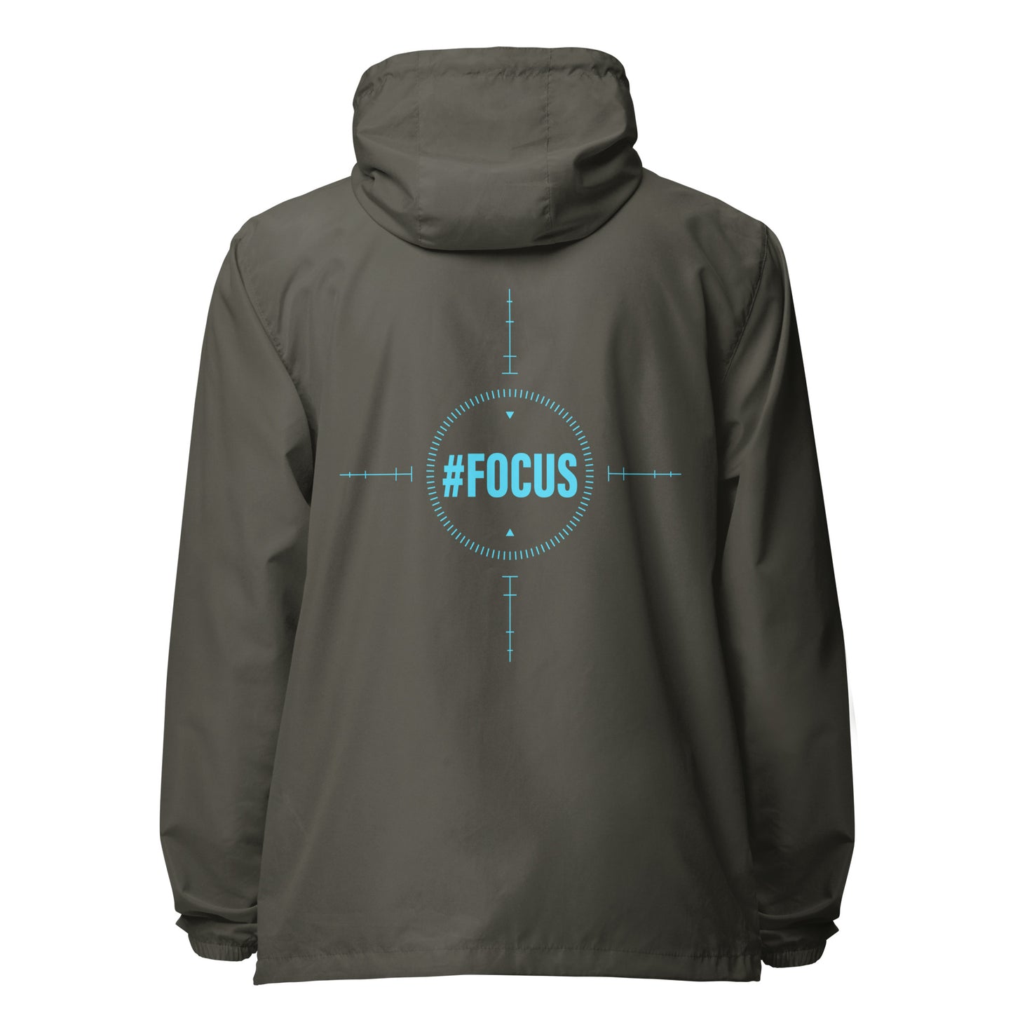 Focus lightweight zip up windbreaker