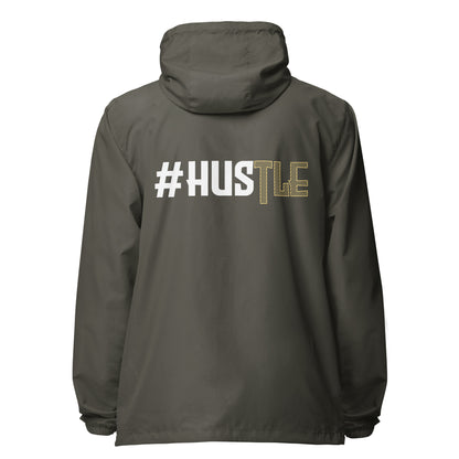 Hustle lightweight zip up windbreaker