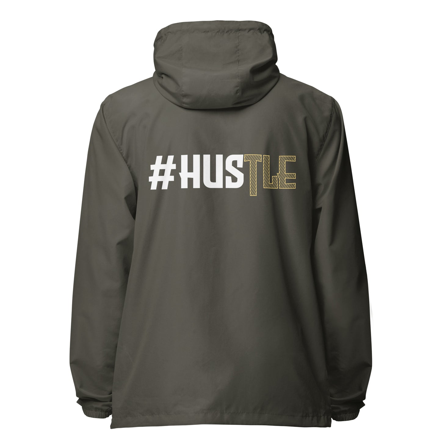 Hustle lightweight zip up windbreaker