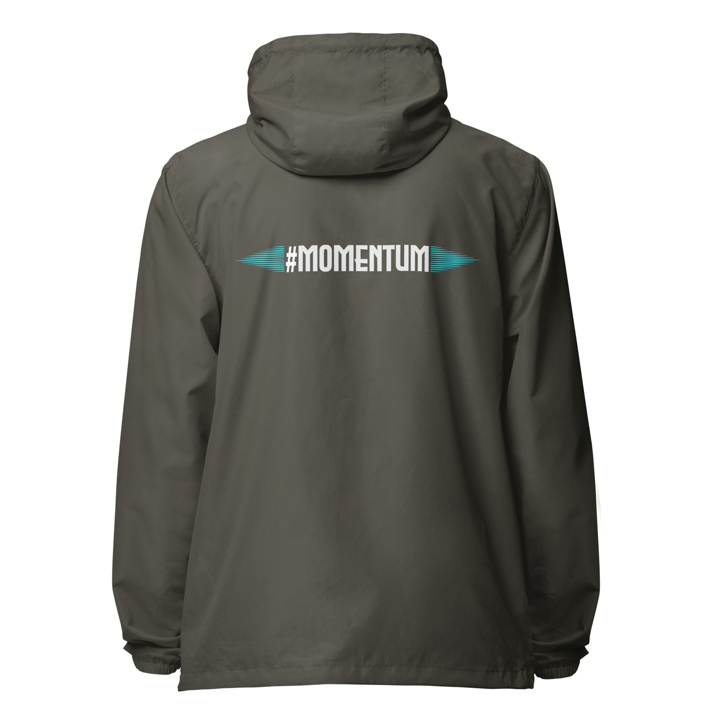 Momentum lightweight zip up windbreaker