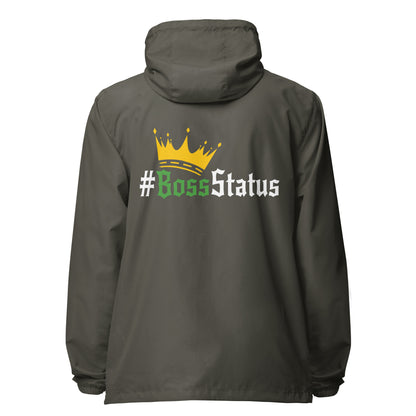 Boss Status lightweight zip up windbreaker