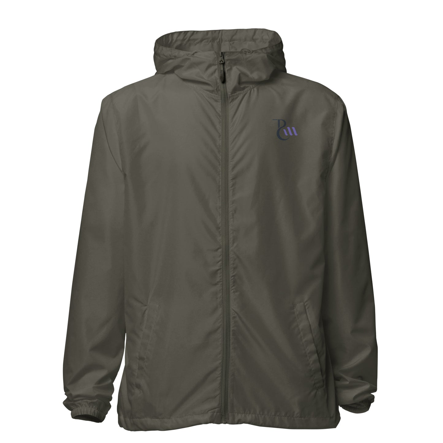 Unfckwithable lightweight zip up windbreaker
