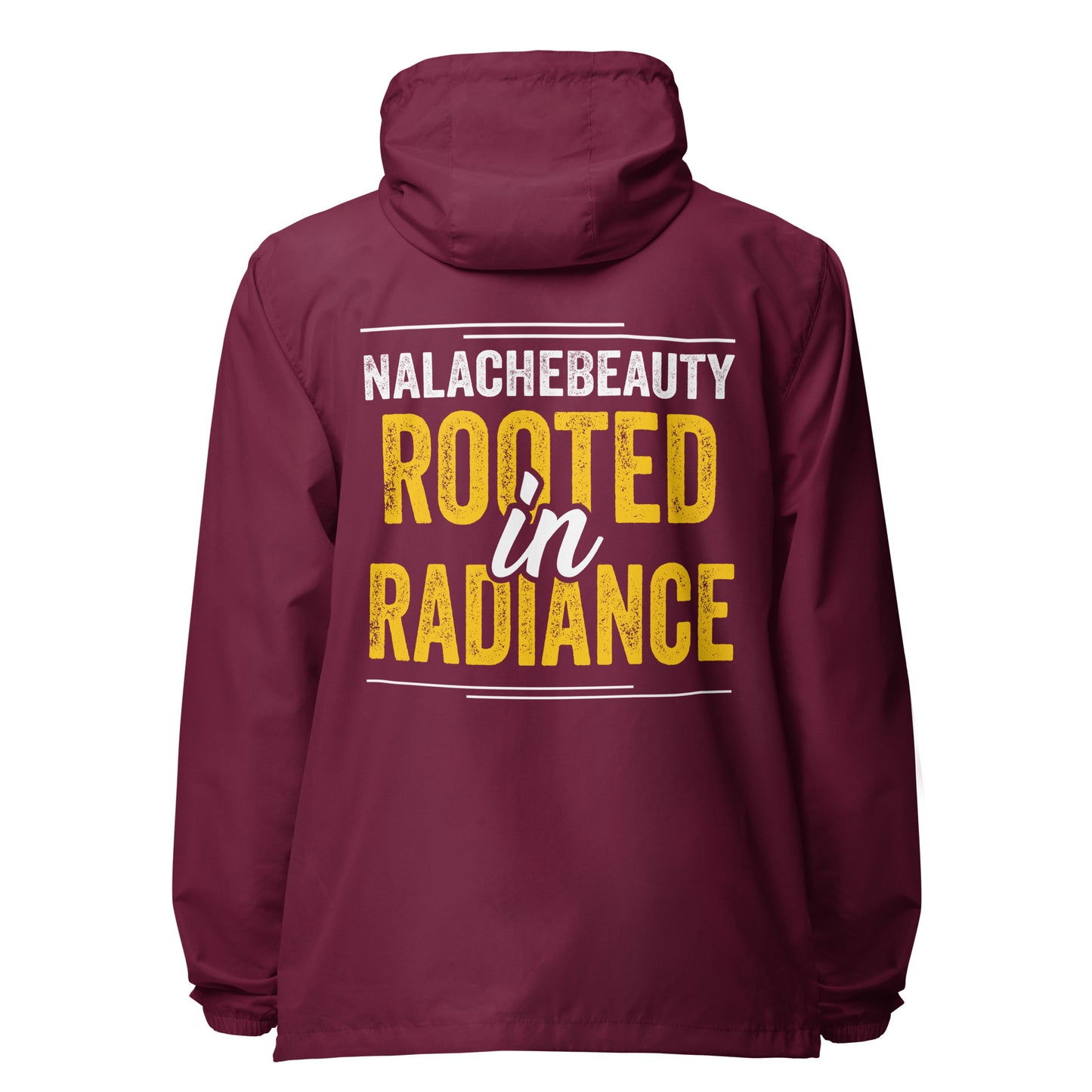 Nalache Beauty Signature lightweight zip up windbreaker