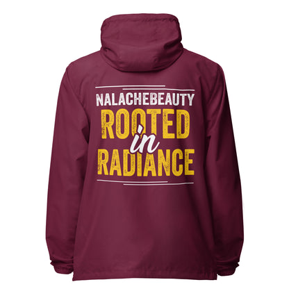 Nalache Beauty Signature lightweight zip up windbreaker